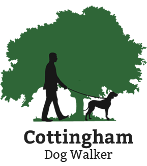Cottingham Dog Walker Logo
